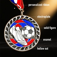 Medallas Deportivas de Metal, Premios Personalizados Económicos, Medallones con Cintas, Medallas de Oro para Fútbol, Maratón, Baloncesto