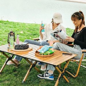 โต๊ะพับซินจิงฉี 90x60x45 ซม. เหล็กคาร์บอน สำหรับตั้งแคมป์ปิกนิกปิ้งย่างกลางแจ้ง - Product Image 3