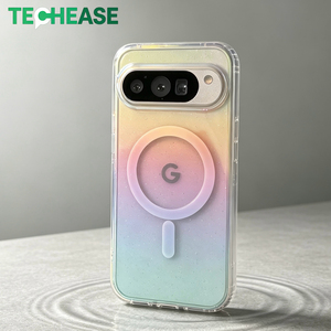 Coque de téléphone magnétique à paillettes irisées Google Pixel 10 Pro, logo personnalisé, anti-chute, résistante aux rayures, accessoire mobile en gros - Product Image 6