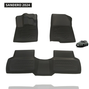 Tapis de sol 3D Tpe, luxe spécial, antidérapant, imperméable, tapis de voiture Tpe, doublure intérieure, tapis de voiture pour SANDERO 2024 - Product Image 1
