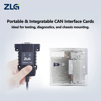 ZLG USBCAN-E-mini Analizador CAN de metal de alto rendimiento / Convertidor de protocolo CAN a USB