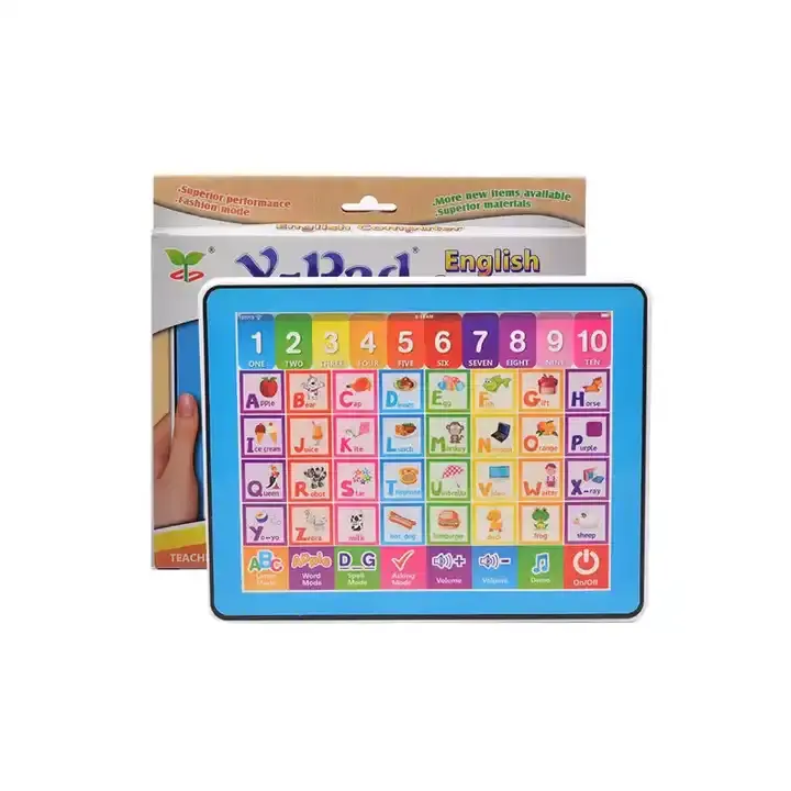 Eğitim öğrenme makinesi Tablet bilgisayar oyuncak çocuklar eğitici oyuncak plastik kalem