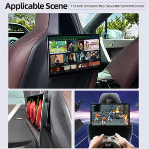 Reposacabezas Personalizado para Automóvil, Compatible con <span class=keywords><strong>BMW</strong></span> Serie 3, 5, 7, X3, X5, X7, Actualización Premium del Interior, Reemplazo Android 14 - Product Image 4