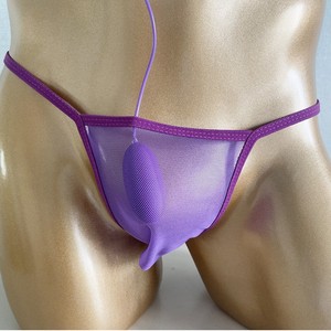 Slip string en maille pour homme, ultra-fin, transparent, respirant, sexy, modèle 8802 - Product Image 2