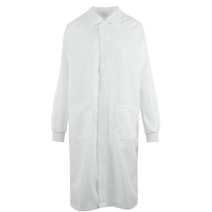 เสื้อโค้ทสำหรับโรงพยาบาลเนื้อนุ่มปรับแต่งได้สำหรับผู้ชายเสื้อโค้ทสำหรับหมอพยาบาลพิมพ์โลโก้เวียดนาม - Product Image 5