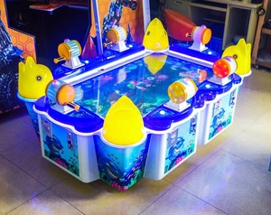 Machine de jeu d'arcade de pêche Ocean Hunting Fishing 55 pouces, 6 joueurs, pour enfants - Product Image 6