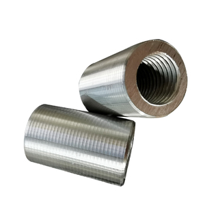 32mm <strong>Steel</strong> Bar Coupler Parallel Threaded bar Connectors Reinforcement Joining - Product Image 1