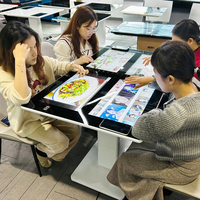 21.5 pouces 2K étanche Lcd Android WIFI affichage numérique commande jeu café restaurant interactif écran tactile intelligent Table