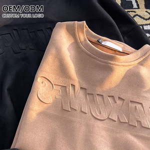 Camisetas Personalizadas de Manga Corta Estilo Casual con Estampado 3D en Relieve para Hombre, Sudadera Oversize, Camisetas con Estampado - Product Image 1