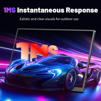 Moniteur portable tactile 4K 13,3 pouces OLED ultra fin et léger, deuxième écran pour MacBook, ordinateur portable Windows