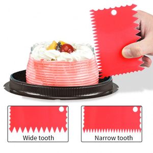 Nouveauté : Spatules à gâteau en plastique colorées, légères et portables, lot de 6 outils de décoration de gâteaux en vente - Product Image 5