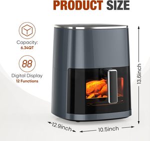 Nueva Freidora de Aire Pequeña y Económica de 3L sin Aceite en Oferta - Product Image 6