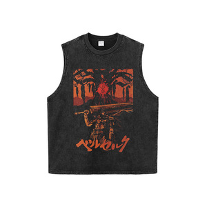 Camiseta de Algodón Estilo Urbano, Estampado de <span class=keywords><strong>Anime</strong></span> Japonés Harajuku, Lavada, de Manga Larga, Transpirable, Holgada, para Hombre y Mujer, Estilo Hip-Hop Urbano - Product Image 4
