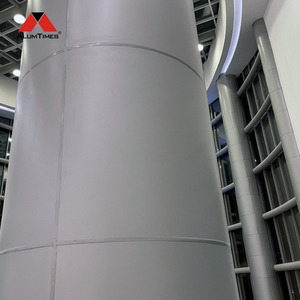 Revêtement de colonne en aluminium moderne de haute qualité pour la décoration intérieure, personnalisation pour les hôpitaux, mur-rideau, revêtement de colonne - Product Image 1