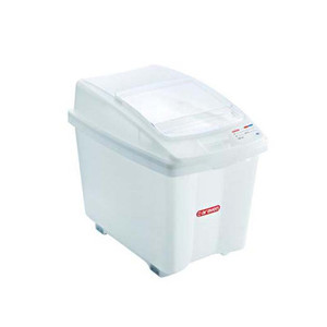 Araven Tolva de Polietileno 66 × 44 cm H 56 cmLt80 para Ingredientes con Ruedas - Product Image 1