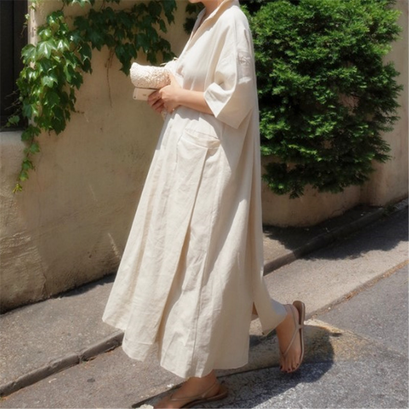 Shop Our Modest Loose Design Long Shirt Dress For Women