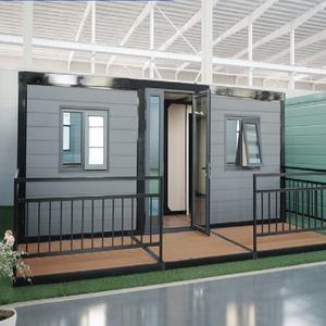 Bâtiment préfabriqué moderne, portable, étanche et résistant aux ouragans, en panneaux sandwich, pour bureaux et appartements seniors - Product Image 1