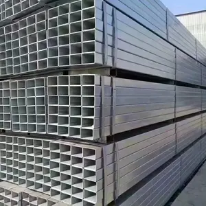 14ゲージチューブ管状鉄正方形鋼管チューブ2x2亜鉛メッキ中空セクションシェルター構造用