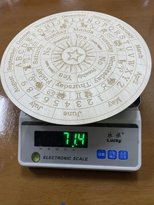 Пентаграмма деревянная доска для психики информационная доска Мистика реквизит дух маятник резьба доска ведьма алтарь принадлежности - Product Image 5