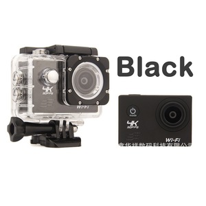 กล้องแอคชั่นแคม H8R 4K 30FPS Wi-Fi กันน้ำกล้องกีฬากลางแจ้งสีดำ - Product Image 1