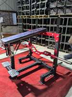 Nouvelle machine à ramer horizontale Uportfitness Steel Seal Rower avec barre en T, pour entraînement couché et pulldown, idéale pour le renforcement des muscles du dos
