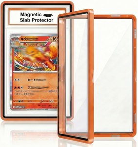 Étui à cartes en aluminium transparent, protection UV, verre trempé, pour présentoir de cartes sportives – Vente chaude - Product Image 1