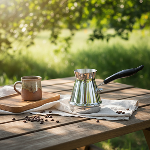 Marmite à chocolat de style américain compatible <span class=keywords><strong>gaz</strong></span> et <span class=keywords><strong>induction</strong></span>, mini-casserole en acier inoxydable, chauffe-lait - Product Image 3