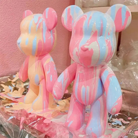 Ours en résine liquide pour peinture par coulée - Kit de sculpture décorative DIY (18/23/33/53cm)