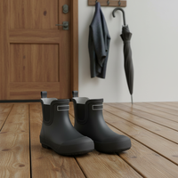 Bottes Chelsea personnalisées pour enfants, bottes de pluie en caoutchouc imperméables tendance pour tout-petits, pour les saisons pluvieuses - été et automne