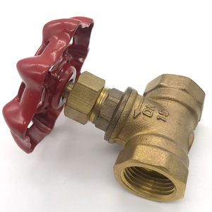 Amico Brass Gate Valve Fnpt X Fnpt 1/2 In Cut Off Type For Room Temperature Use - Product Image 1