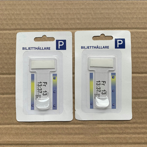 حامل تذكرة فاتورة السيارة حاملة بلاستيكية متنقلة للسيارة للحصول على رخصة الدفع ملصقات إعلانية للسيارات حاملة تذكرة وقوف السيارات على الزجاج الأمامي - Product Image 5