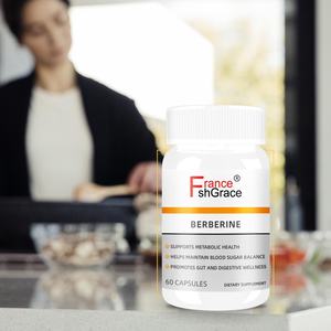 Cápsulas de Berberina Hcl, Suplemento Natural de Extracto Herbal de Berberina 500 mg, Marca Privada OEM - Product Image 4