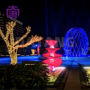 Luz LED decorativa con forma de flor, impermeable IP65, crea un ambiente divertido para uso en interiores/exteriores, patios, parques comunitarios - Product Image 2