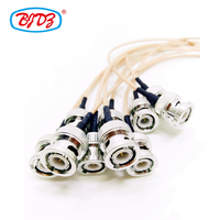 Fourniture d'usine 50 Ohm câble assemblage BNC prise mâle à BNC prise mâle connecteur rf HD SDI pour RG316 Pigtail Jumper câble d'extension