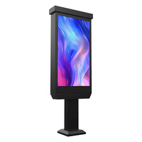 Señalización digital con pantalla LED para interiores de 55 pulgadas para tiendas minoristas y ascensores Clasificación IP65 con kit de desarrollo de software (SDK)