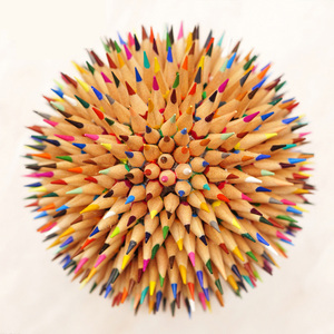 Ensemble de crayons de couleur solubles dans l'eau Bonvada, crayons aquarellables avec mine HB, forme hexagonale, triangulaire, ronde, pour peinture, stylo pinceau - Product Image 4