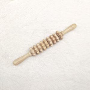 Handheld Cellulite Muscle Release Holz <span class=keywords><strong>Gua</strong></span> <span class=keywords><strong>Sha</strong></span> Therapie werkzeuge Holz massage werkzeug Körper massage rollen - Product Image 4