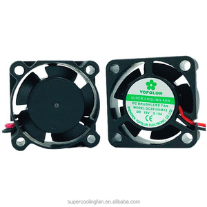 Yofolon พัดลมระบายความร้อน DC พัดลมมินิ5V 2510 DC 25x25x10มม. ได้รับการรับรองจาก ROHS - Product Image 5
