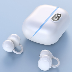 Écouteurs TWS à clip d'oreille Bluetooth 5.4 en gros, son Hi-Fi, étanches IPX4, autonomie de 90 jours, affichage numérique LED pour smartphone - Product Image 6