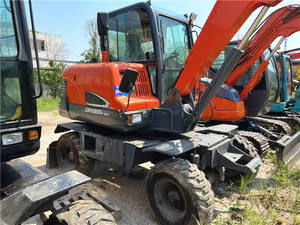 100% excavatrice à roues DX60w-9c Doosan d'occasion originale coréenne Doosan DH150W-7 DH210W-7 DX60W-7 DX70-9C DX150W-9 hydraulique en vente - Product Image 2