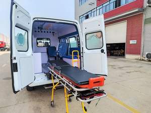 Voiture d'urgence personnalisée OEM avec <span class=keywords><strong>carrosserie</strong></span> en ABS légère et durable, chariot médical mobile - Product Image 4