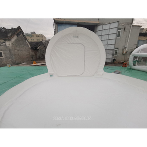 Tienda de campaña hinchable transparente con marco de acero, túnel de entrada para complejo turístico glamping, 5m - Product Image 6