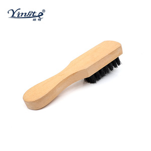 Brosse à chaussures en bois massif Yinste, poils de porc, nettoyage en douceur pour usage domestique - Product Image 3
