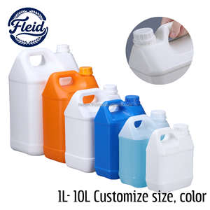 Bouteille carrée en PP PET de 20 L de qualité industrielle avec bec verseur, impression par transfert thermique pour le stockage et le transport de produits chimiques, agriculture - Product Image 6