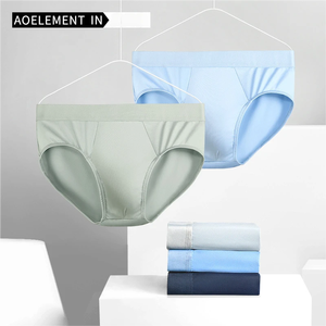 Popular Wholesale Mid-waist <strong>Men's</strong> <strong>Underwear</strong> Breathable Comfortable Four-color High Elastic <strong>Men</strong> <strong>Briefs</strong> CLASSIC Adults for <strong>Men</strong> - Product Image 4