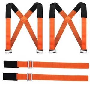 حزام رفع حزام كتف متحرك لأثنتين من المحركات نقل حمل الرفع وأجهزة أثاث آمنة ثقيلة - Product Image 2