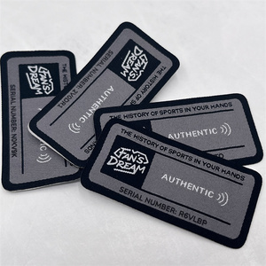 Etiquetas de Tela Damasco con NFC para Ropa, Etiquetas Tejidas al por Mayor - Product Image 2