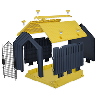 Großhandel Günstige Verkauf Große Outdoor Luxus Indoor Tragbare Hunde betten Haus Pet House