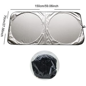Durable Universal Car Sunshade Front Rear <b>Window</b> Sun Visor Reflective UV Protection Auto Accessories - Product Image 2