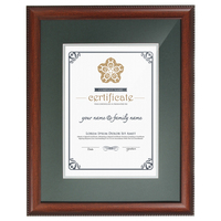 Cadre photo Funia en plastique PS personnalisé pour certificat/diplôme A4, taille personnalisée, affichage mural et sur bureau